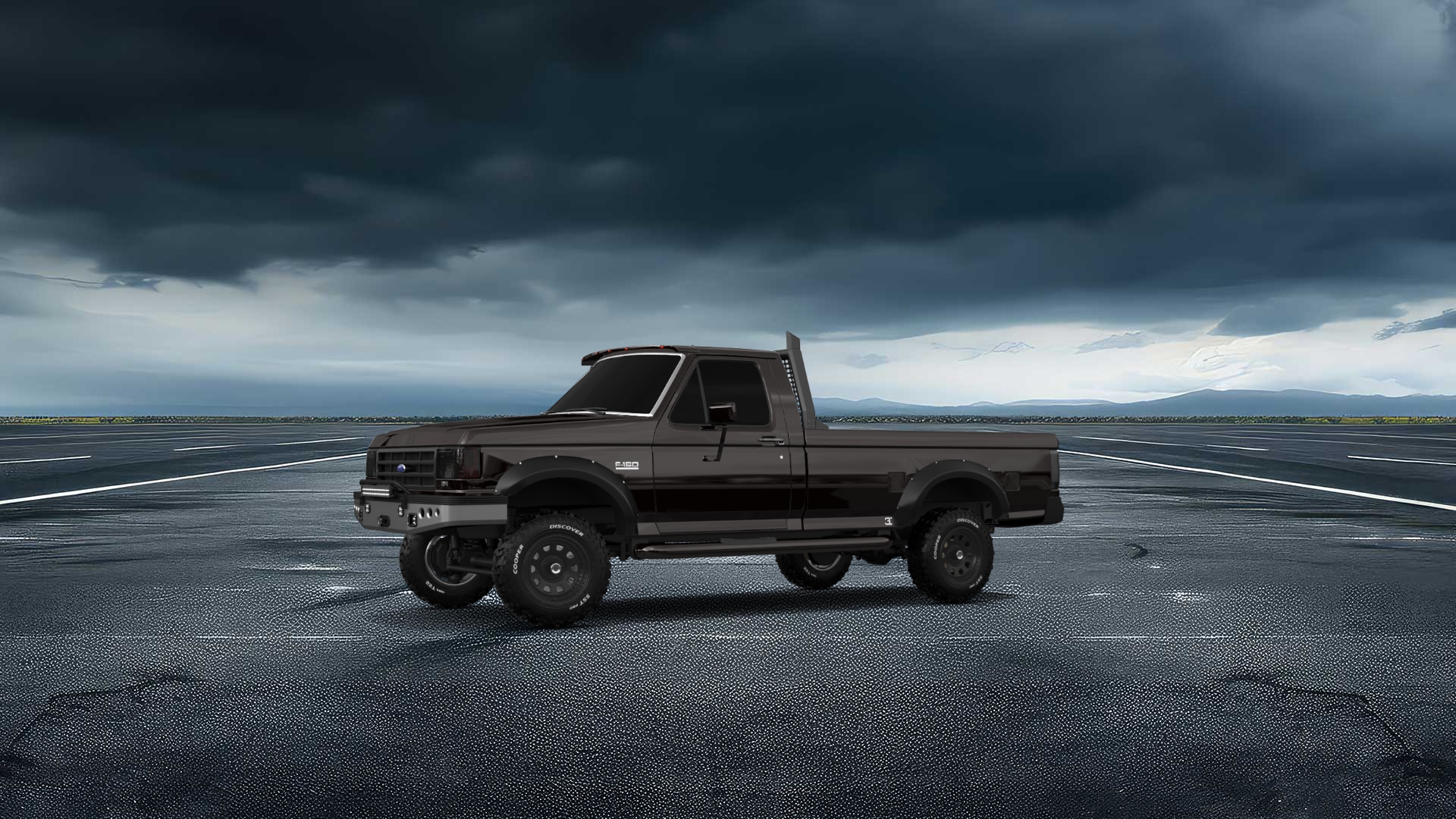 Ford F-150 2 Door pickup truck 1987 tuning