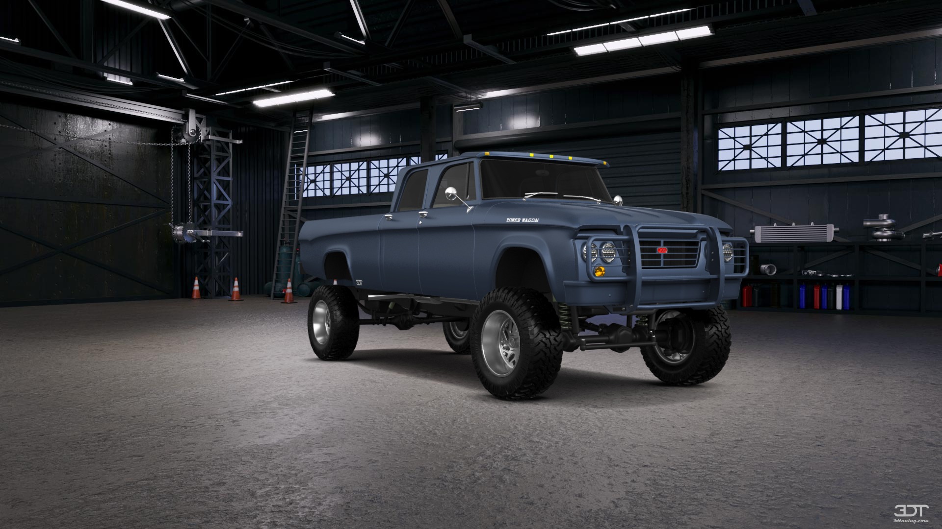 Dodge Power Wagon 4 Door pickup truck 1964