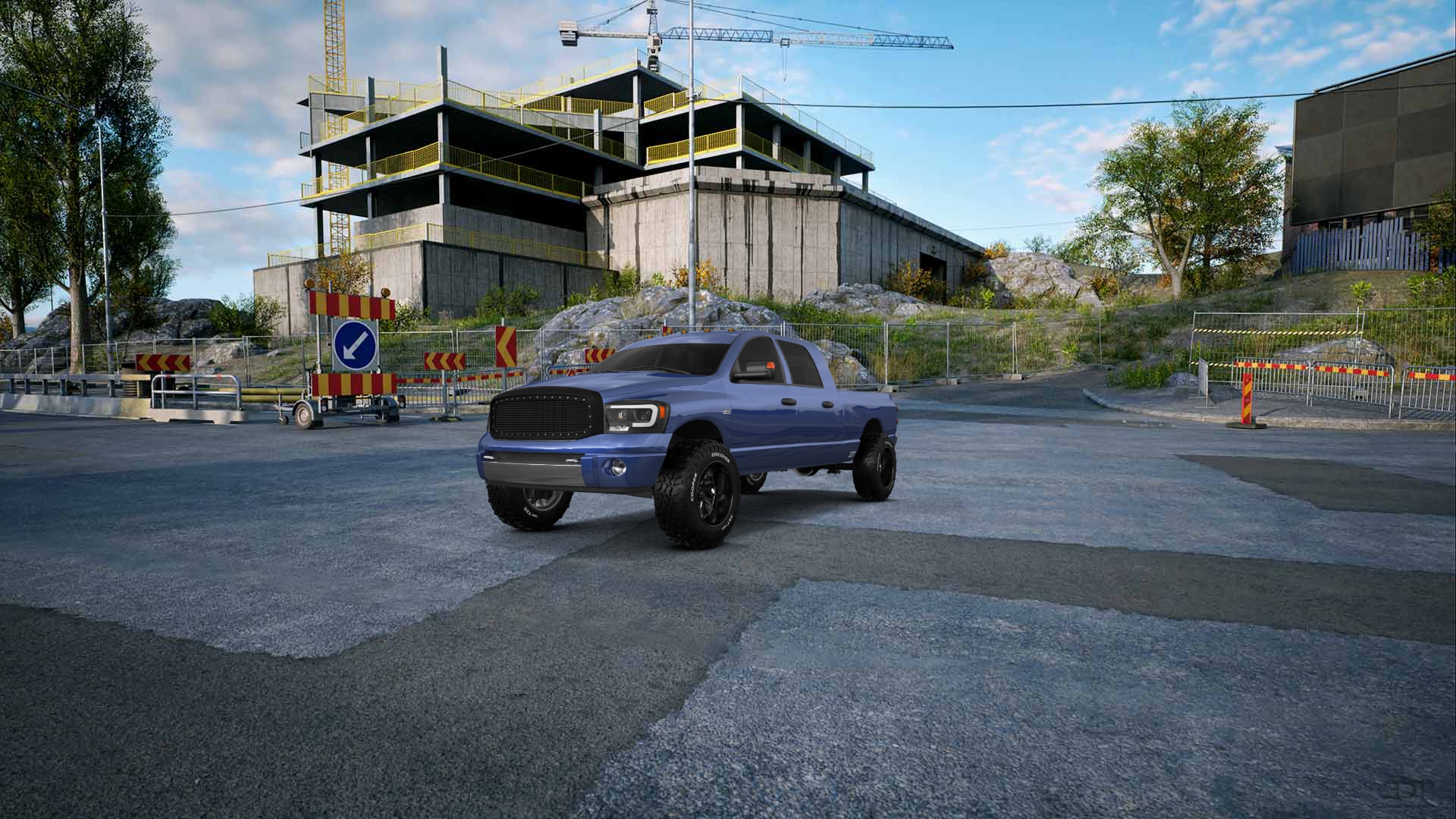 Dodge Ram 2500 4 Door pickup truck 2007 tuning