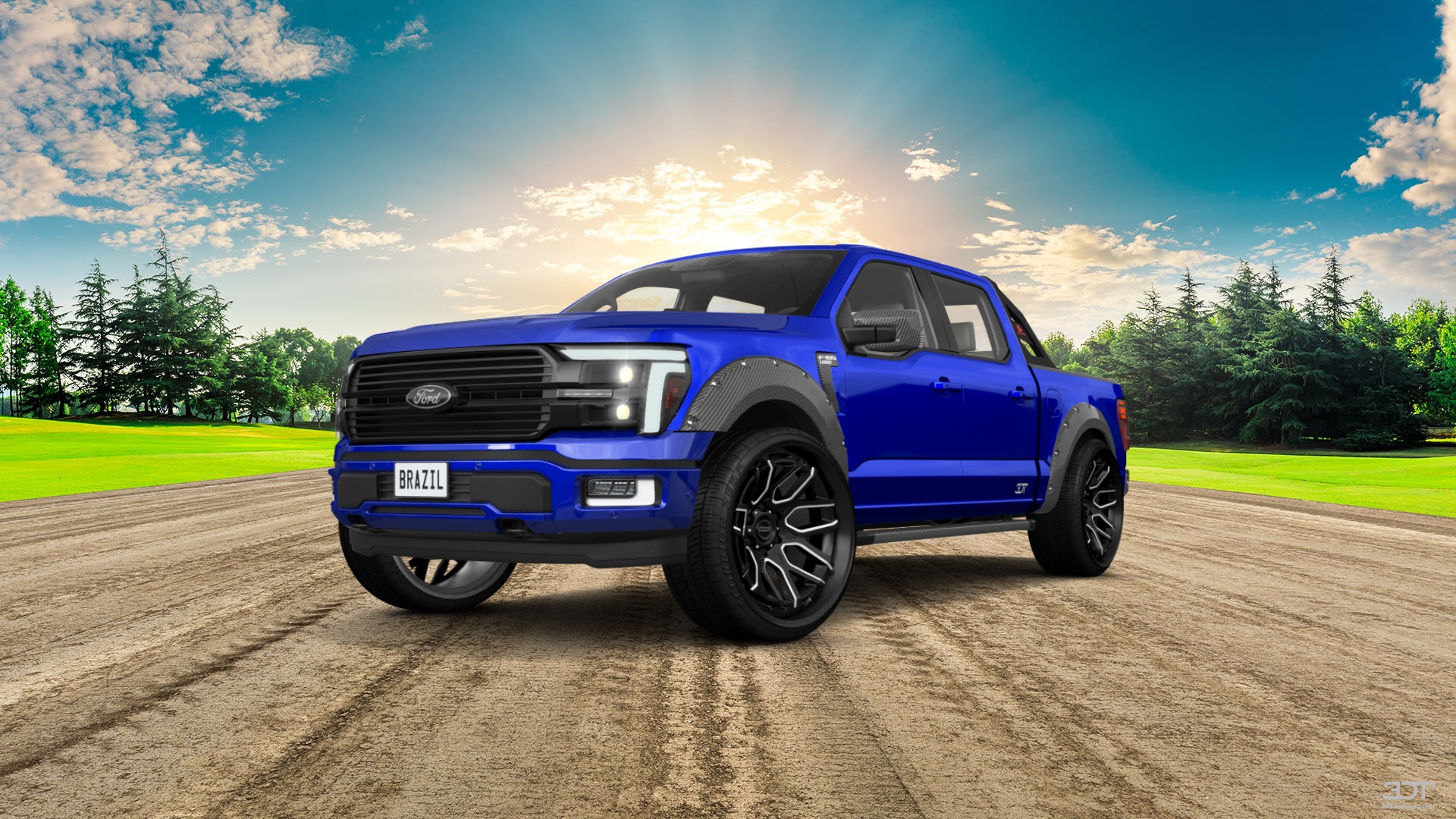 Ford F-150 SuperCrew 4 Door pickup truck 2024 tuning