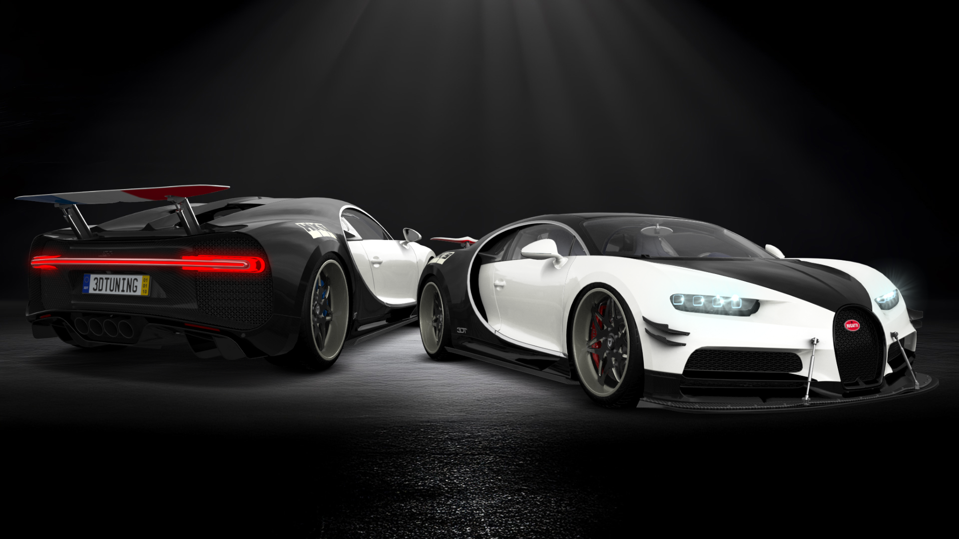 Bugatti Chiron 2 Door Coupe 2016 tuning