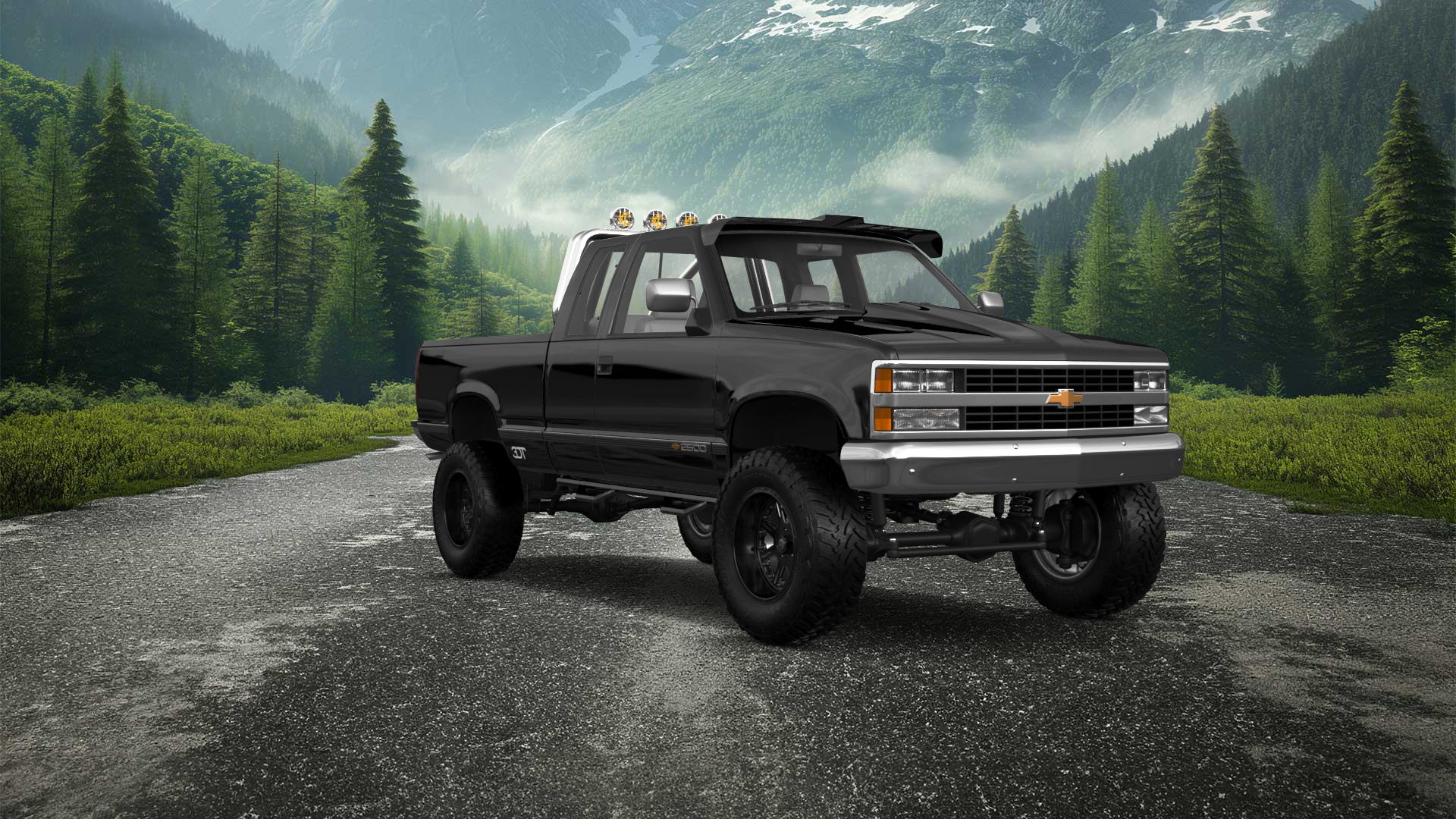 Chevrolet K2500 Extended Cab Pickup 1989 tuning