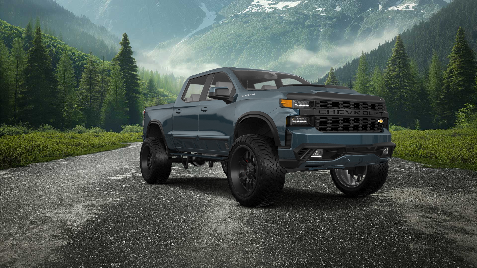 Chevrolet Silverado 1500 4 Door pickup truck 2019