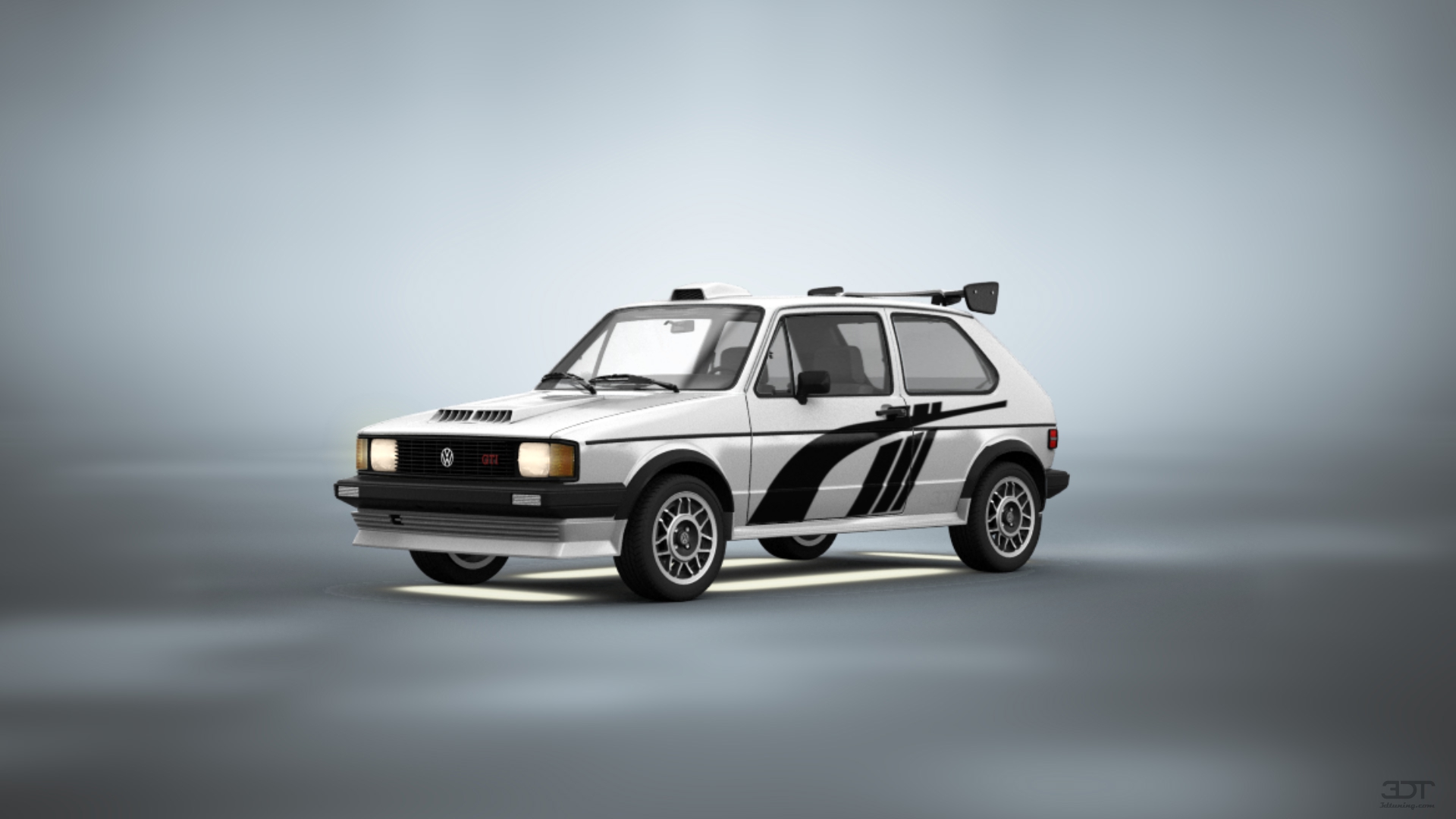 Volkswagen Rabbit GTI Mk1 3 Door Hatchback 1984 tuning