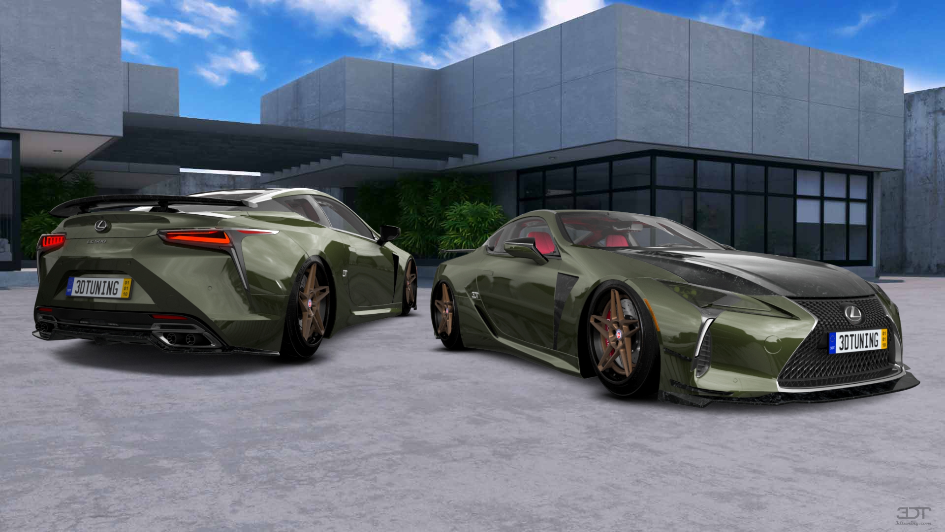 Lexus LC500 2 door fastback coupe 2017 tuning