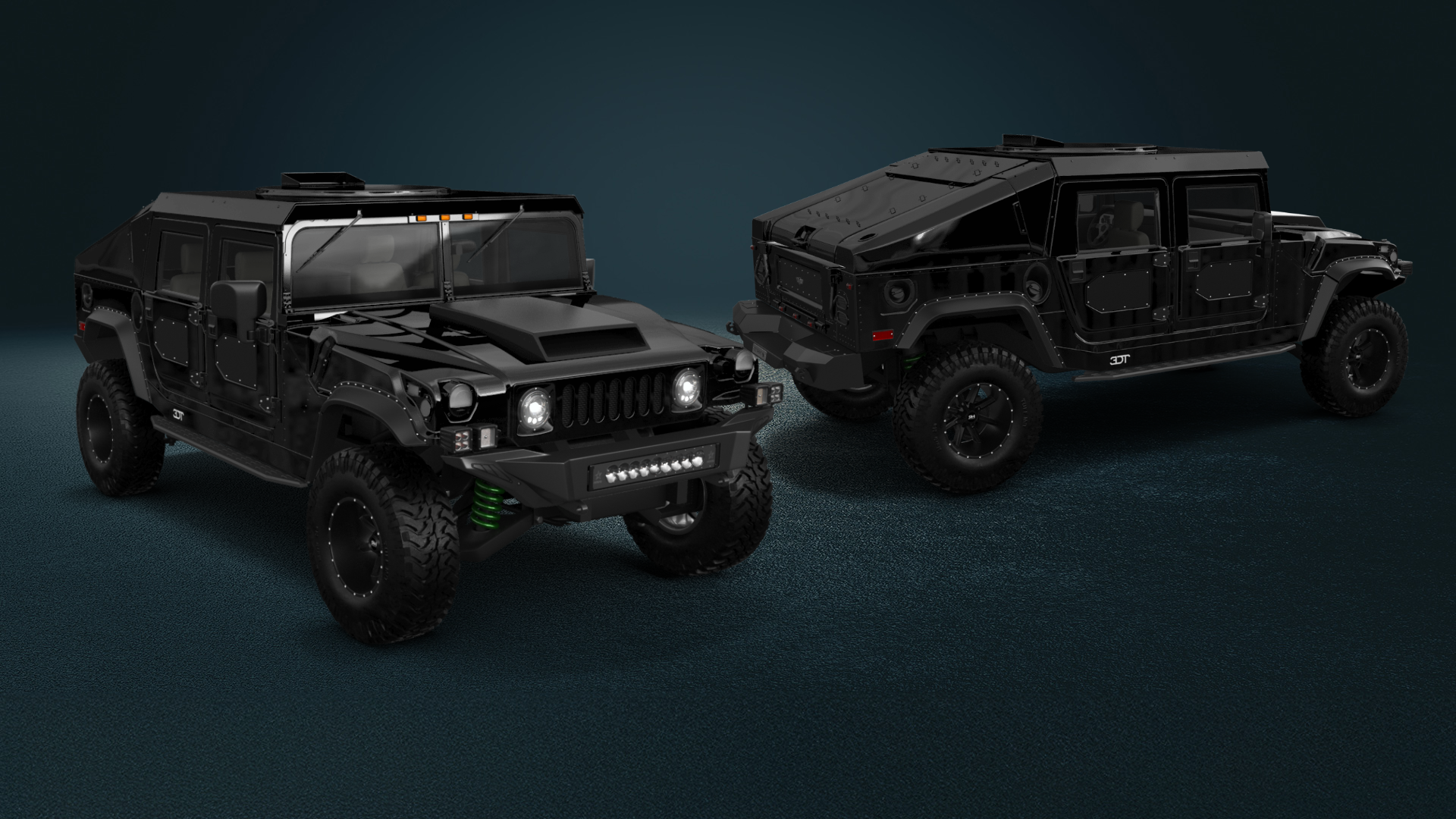 Tuning Hummer H1 4 Door SUV 1992