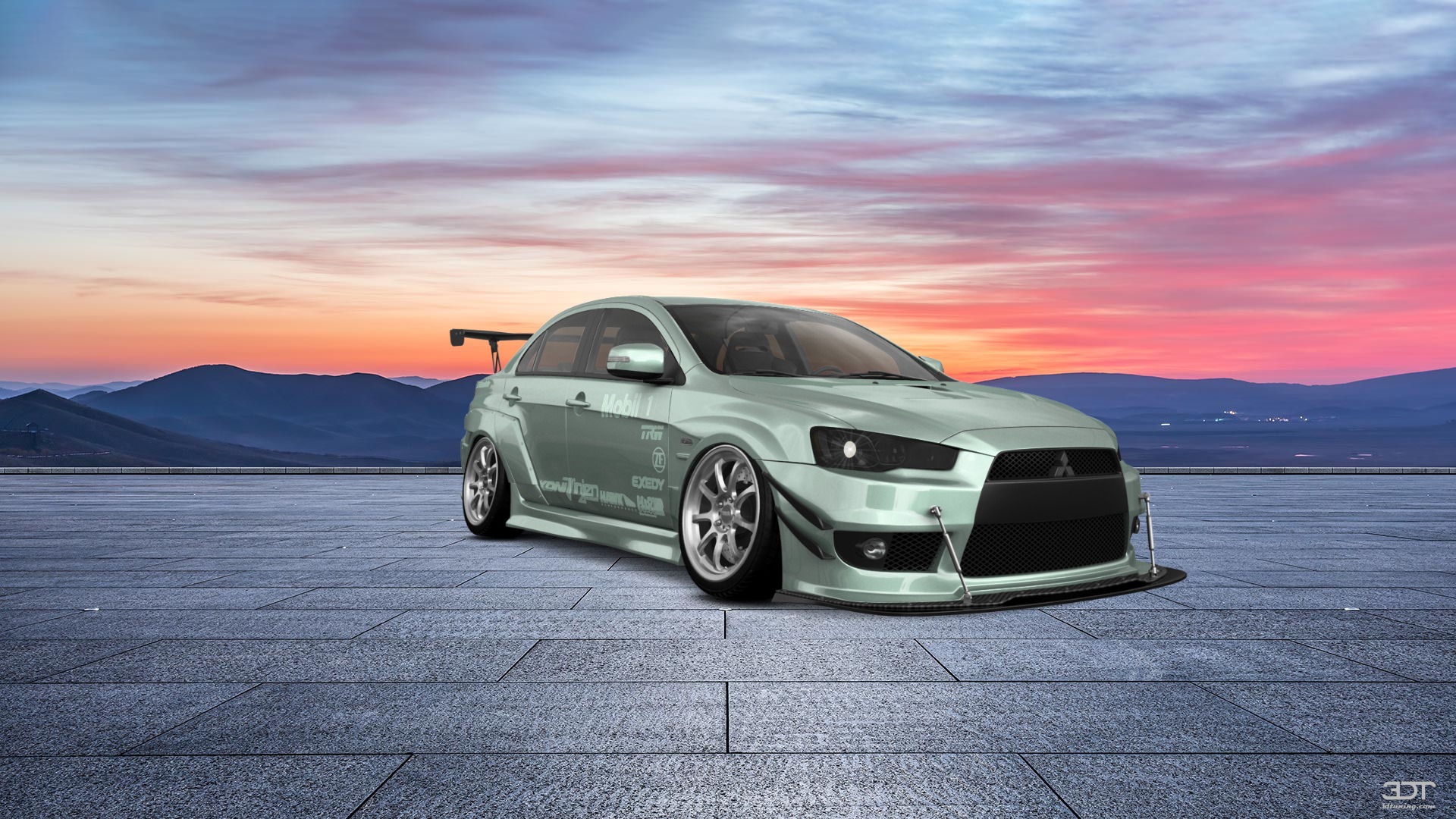 Mitsubishi Lancer Evolution X Sedan 2008