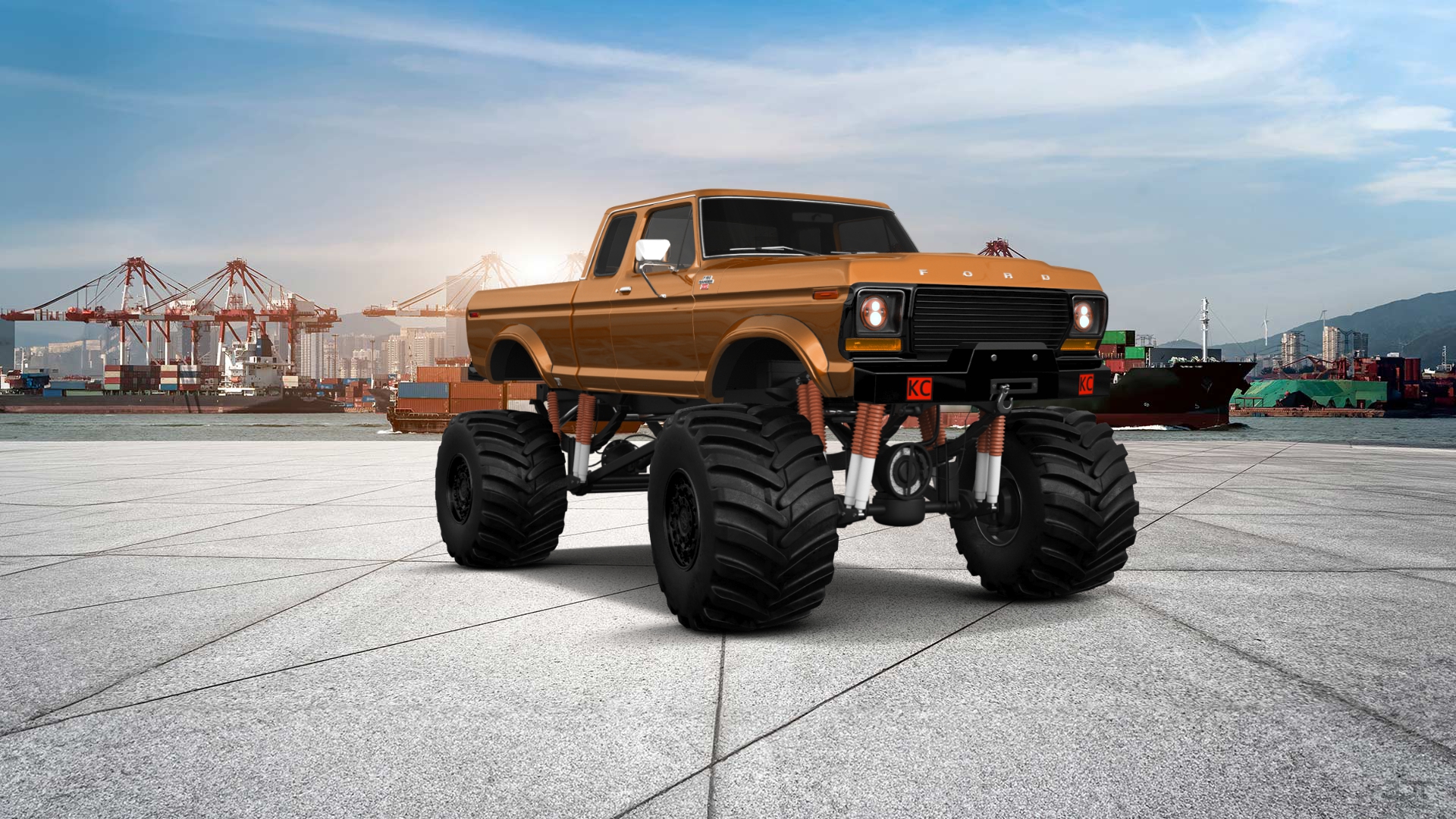 Ford F-150 SuperCab 2 Door pickup truck 1978