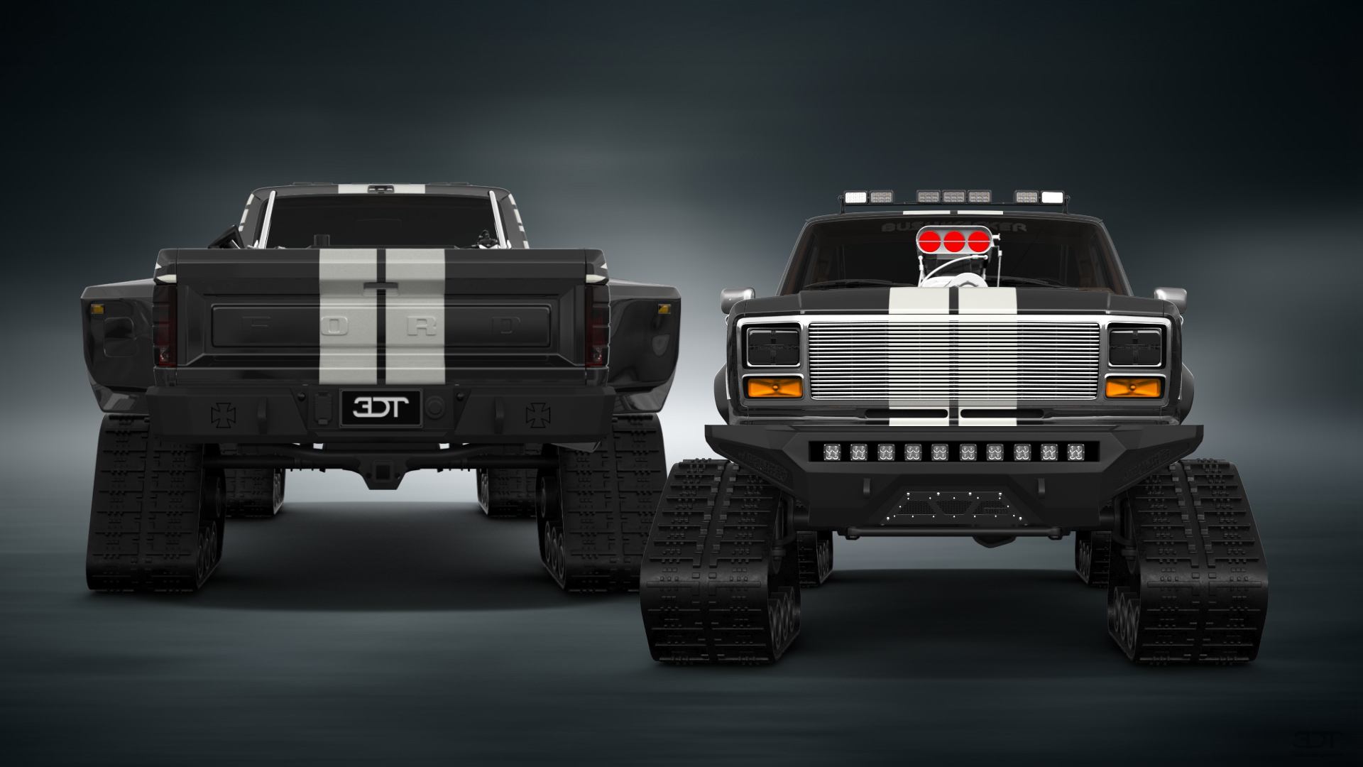 Ford F-350 Dually Regular Cab 2 Door pickup truck 1980 tuning