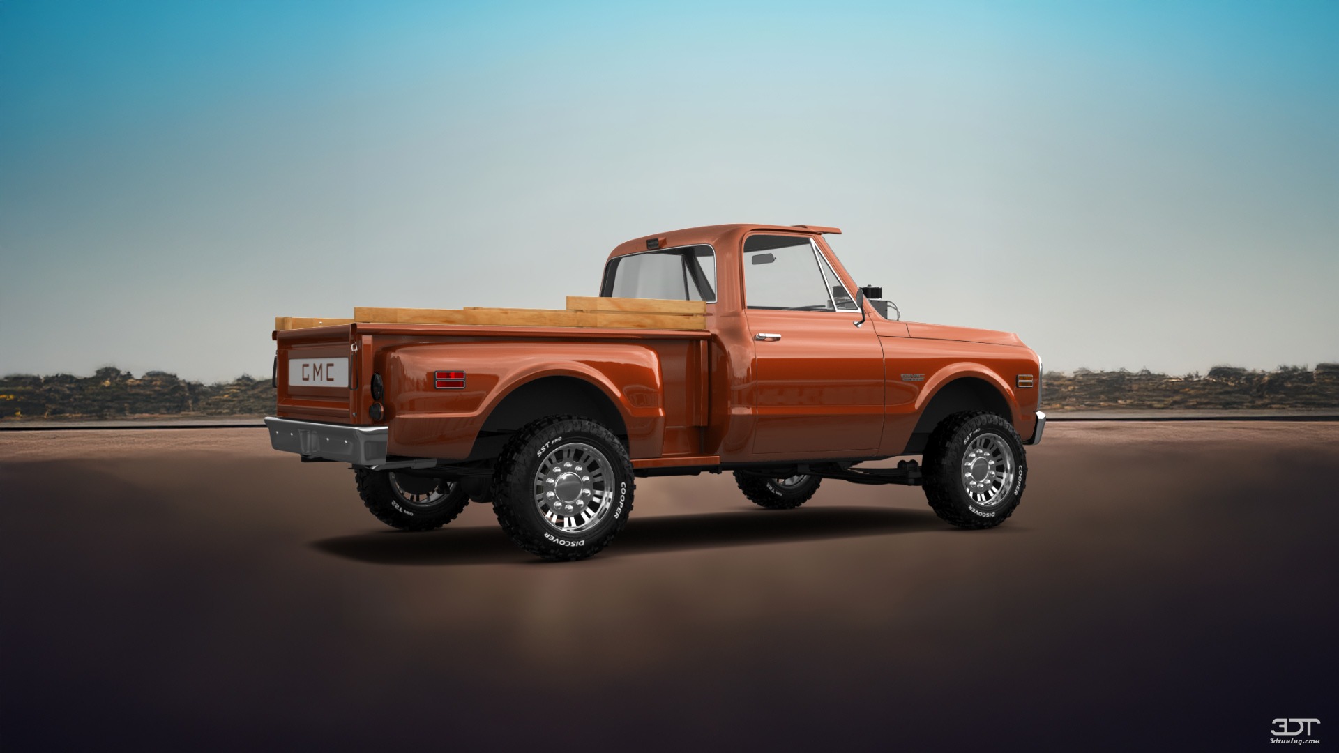 GMC K1500 2 Door pickup truck 1971 tuning