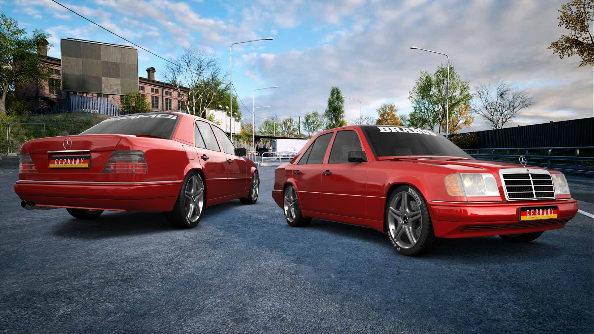 Mercedes E-Class Sedan 1984 tuning