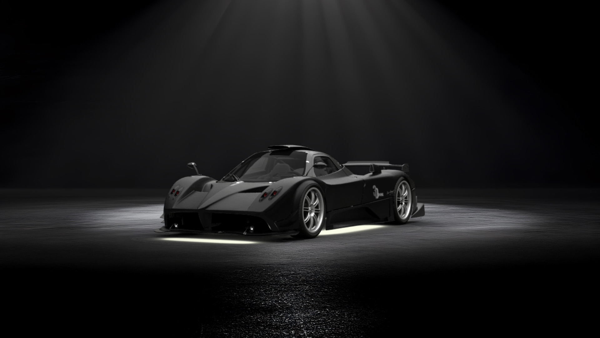 Pagani Zonda R Coupe 2009 tuning