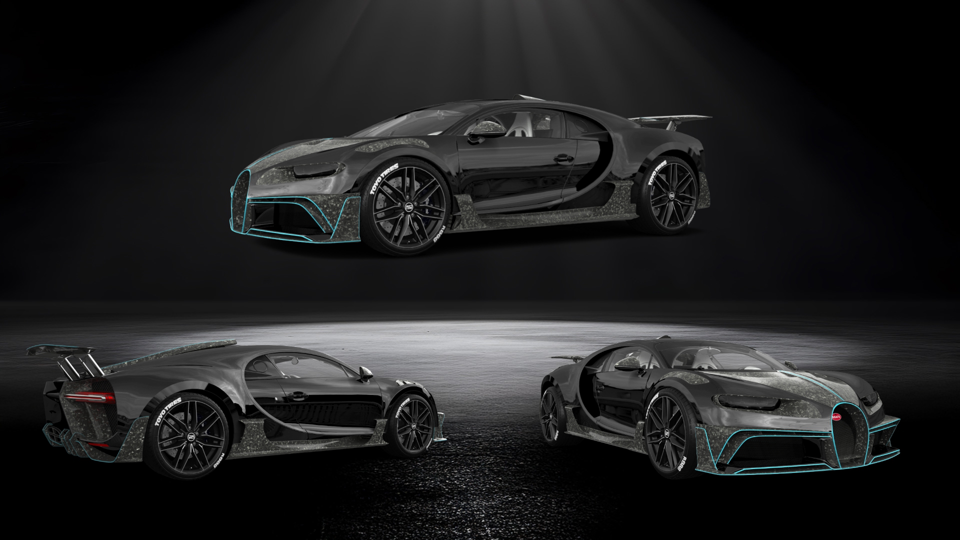 Bugatti Chiron 2 Door Coupe 2016