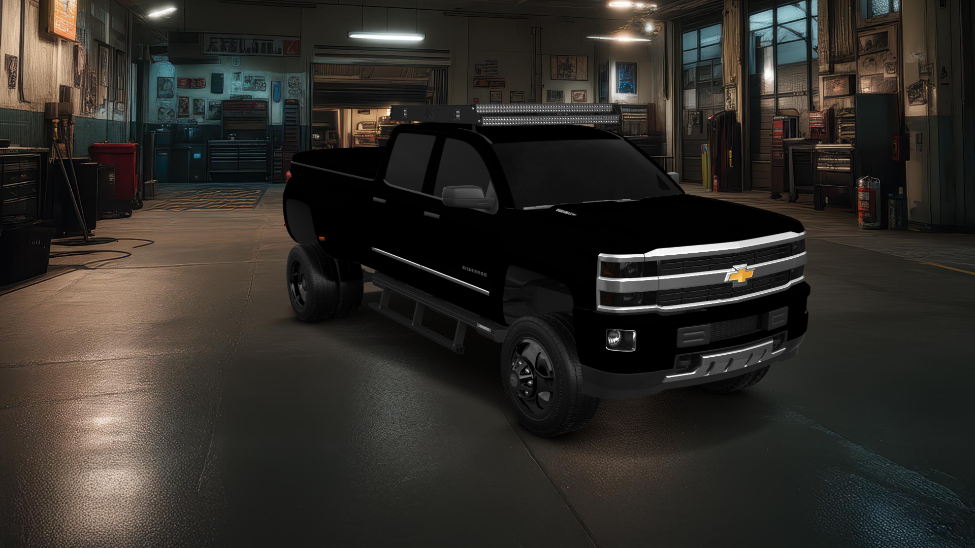 Chevrolet Silverado 3500 4 Door pickup truck 2015 tuning