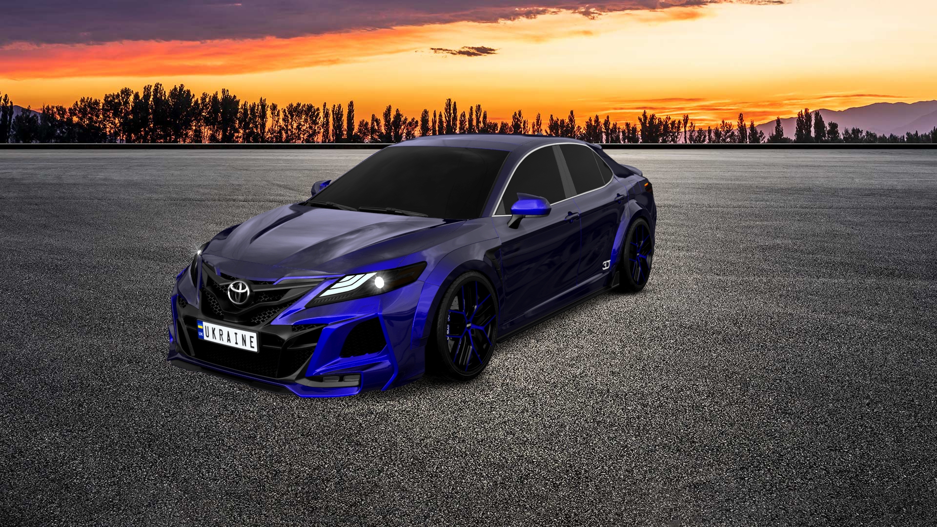 Toyota Camry Sedan 2018 tuning