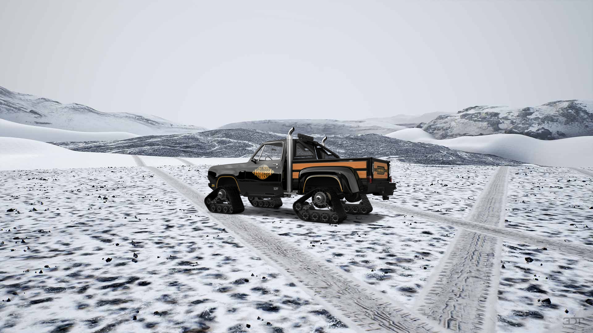 Dodge Lil Red Express 2 Door pickup truck 1978 tuning