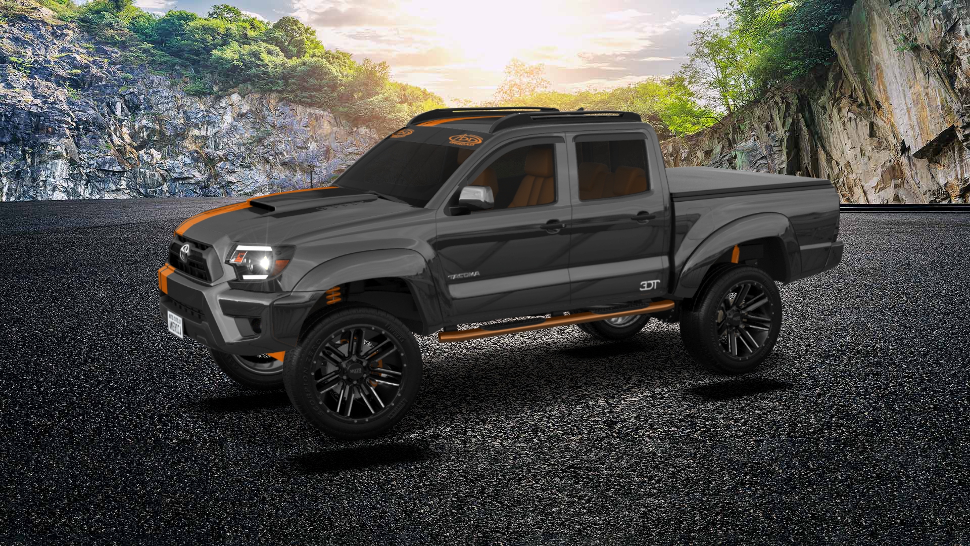 Toyota Tacoma Crew Cab 5.1 ft box 4 Door pickup truck 2012 tuning