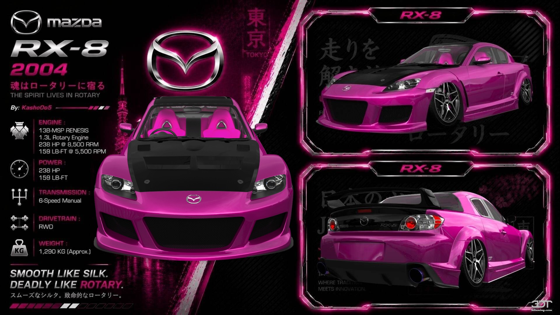 Tuning Mazda RX-8 Quad Coupe 2004