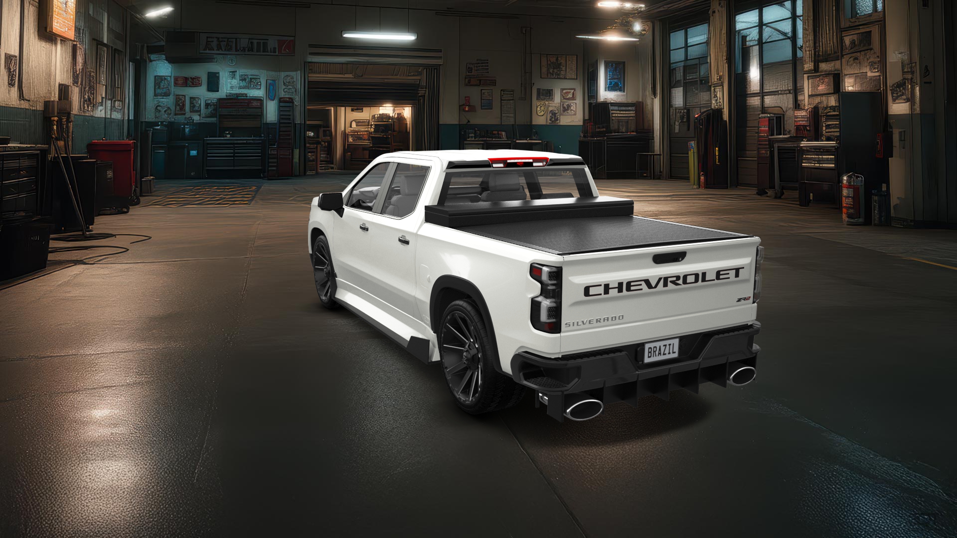 Chevrolet Silverado 1500 Crew Cab 5.8 ft box 4 Door pickup truck 2023 Images