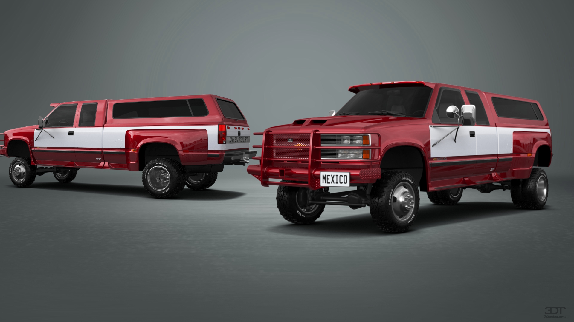 Chevrolet K3500 Extended Cab Pickup Truck 1988