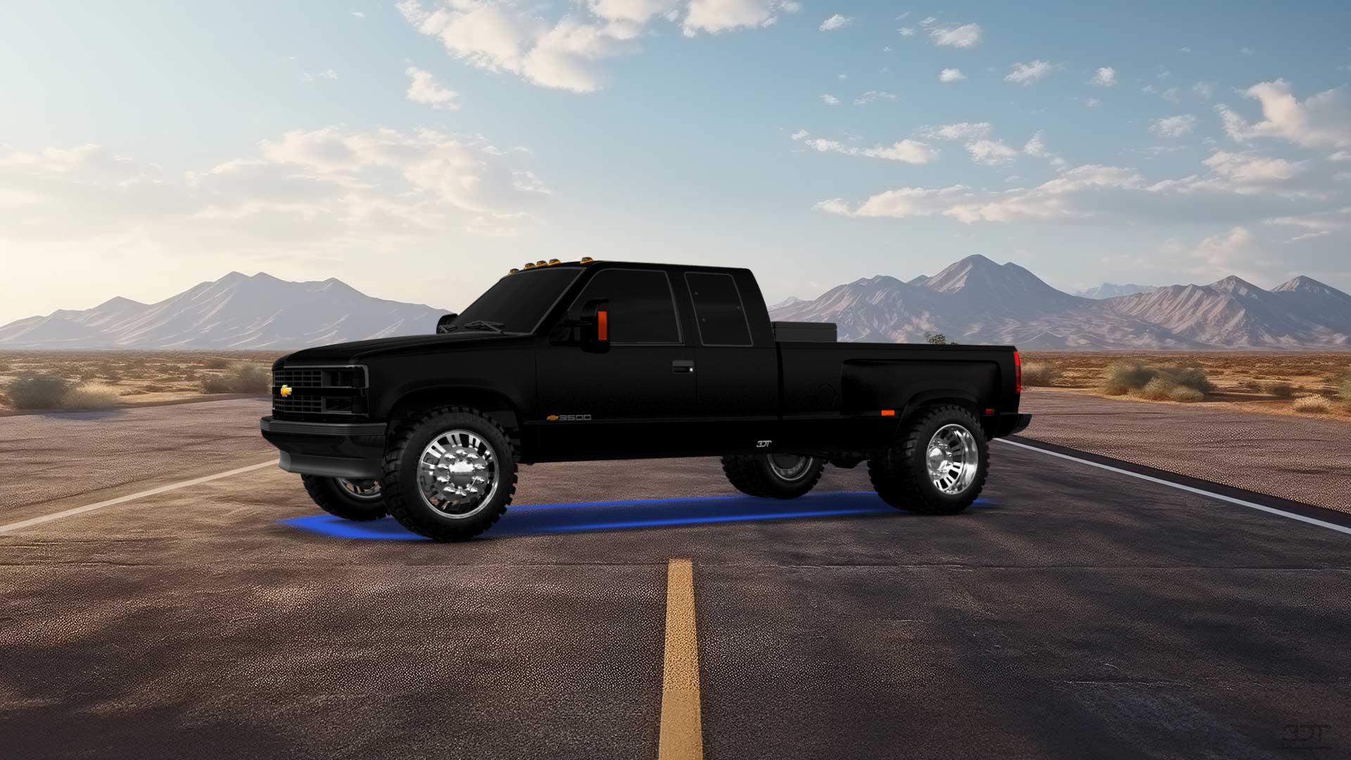 Chevrolet K3500 Extended Cab Pickup Truck 1988 tuning