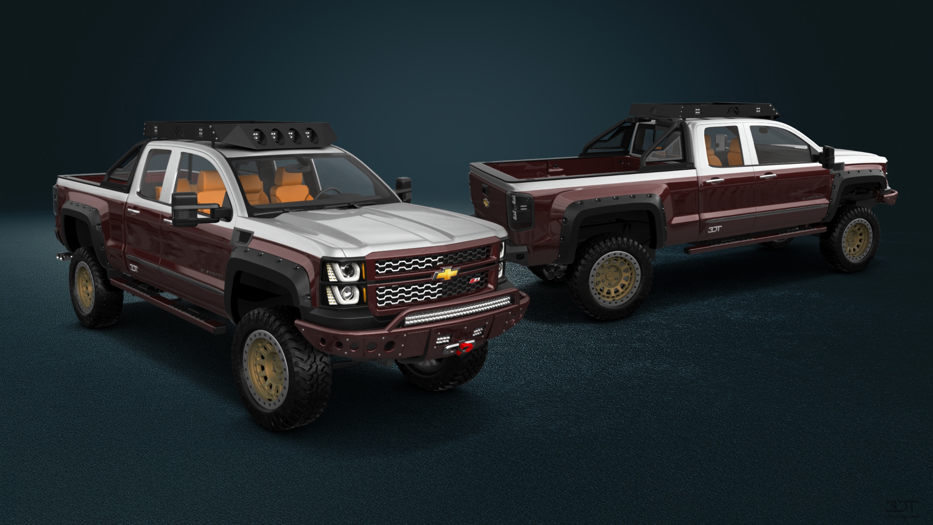 Chevrolet Silverado 1500 6.5 ft box 4 Door pickup truck 2014