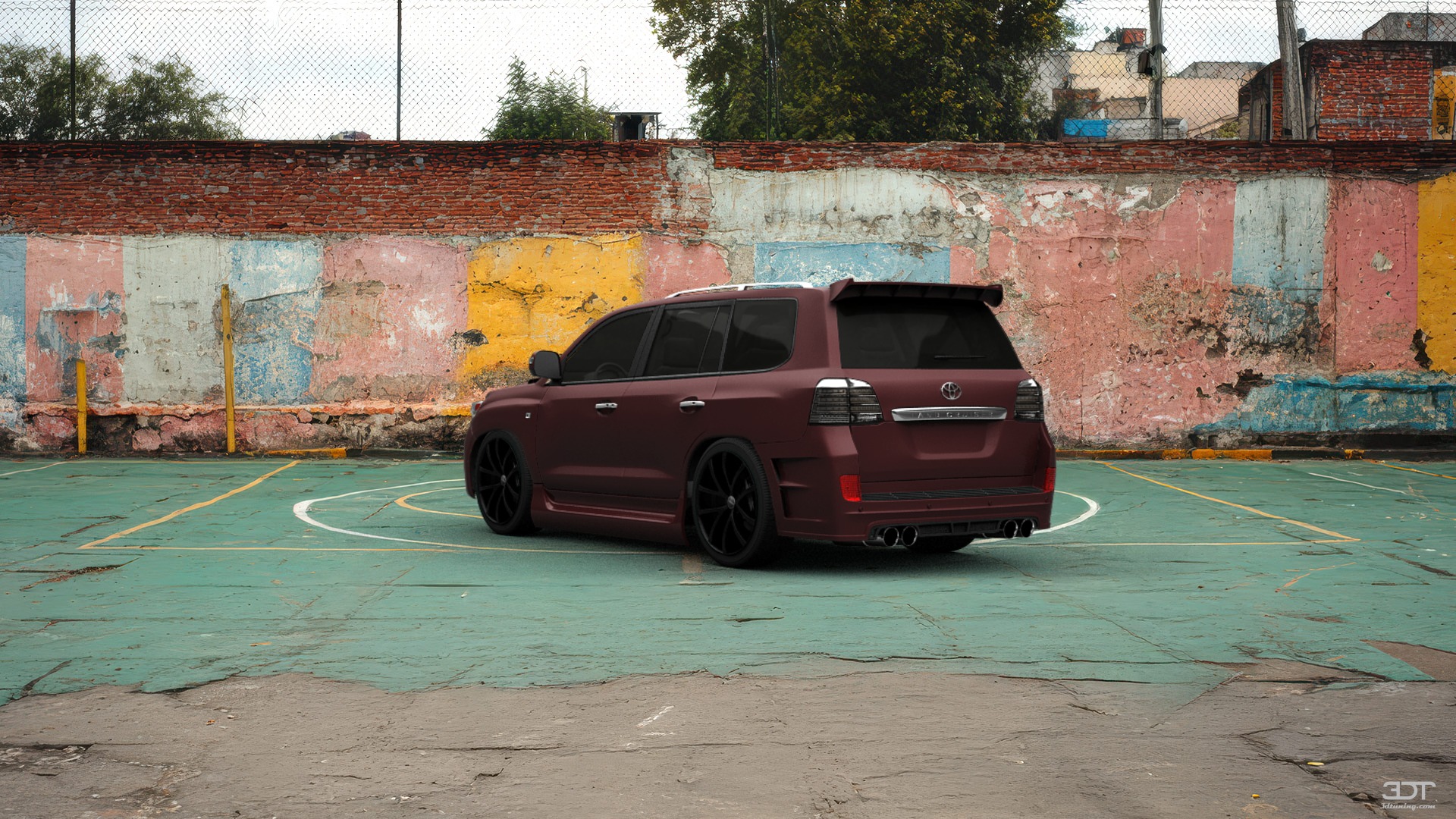 Toyota LC 200 SUV 2007 tuning