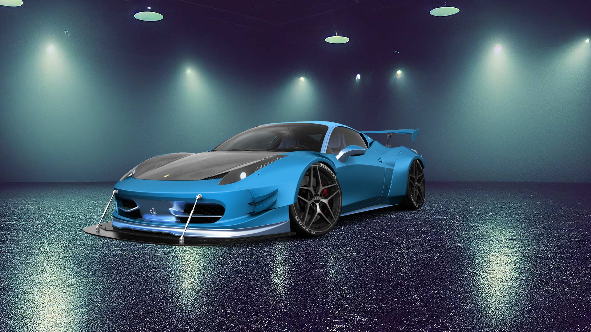 Ferrari 458 Italia 2 door spider 2010 tuning