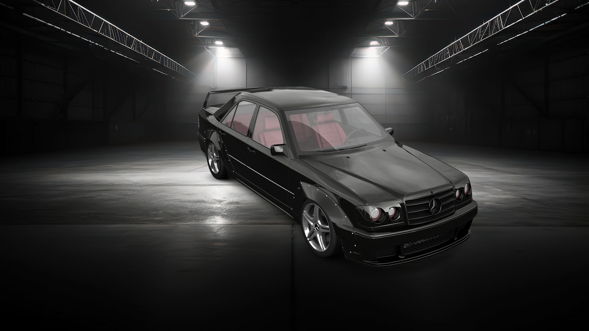 Mercedes E-Class Sedan 1984 tuning