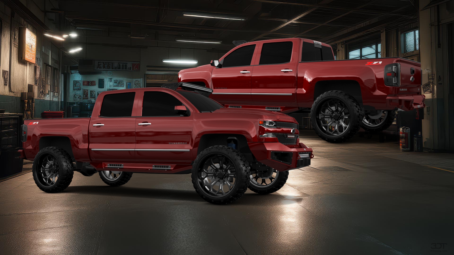 Chevrolet Silverado 1500 4 Door pickup truck 2016 tuning