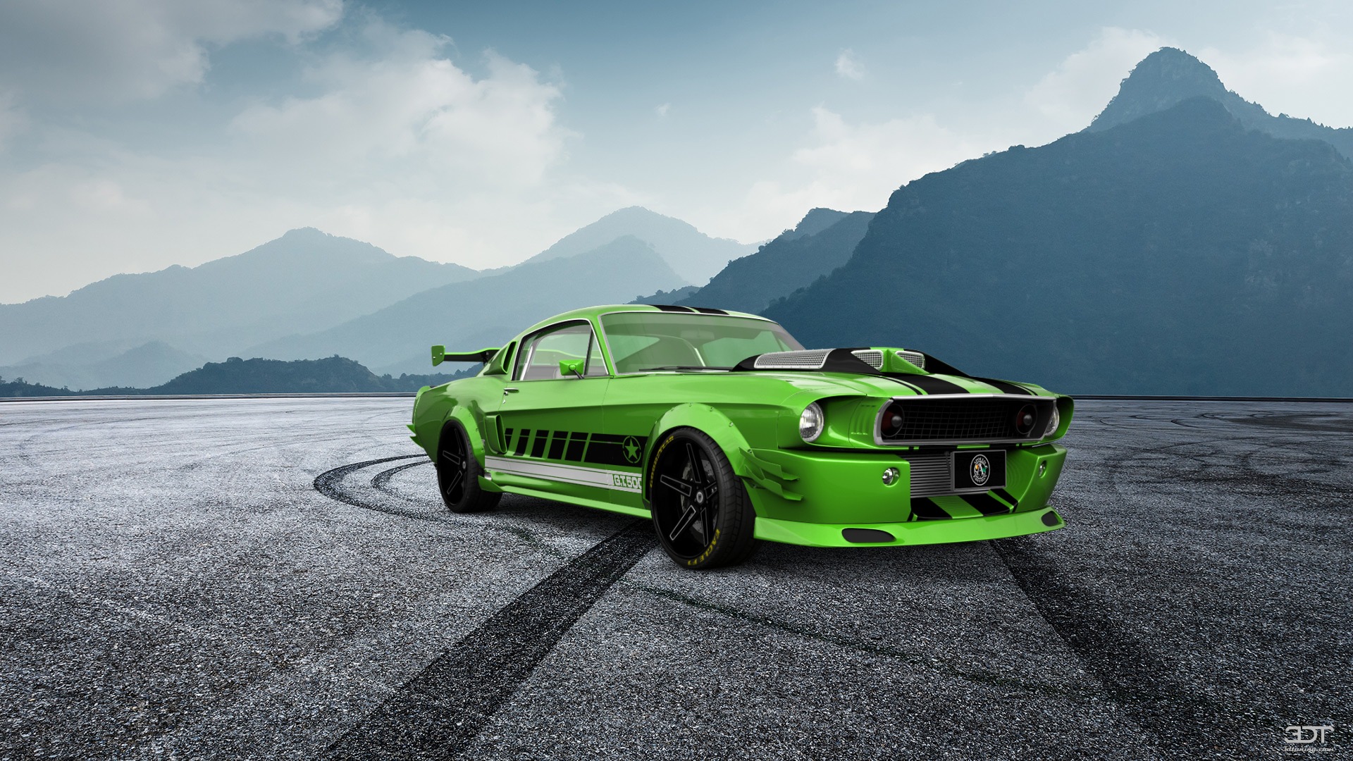 Mustang GT500 2 Door Coupe 1968