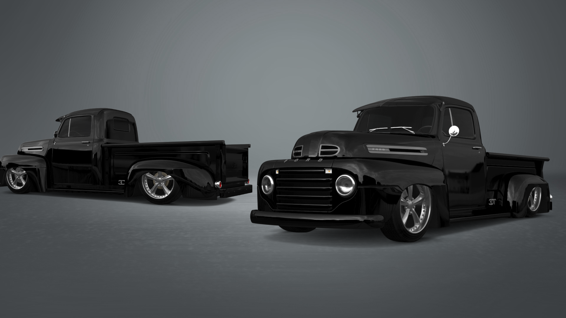 Ford F1 2 Door pickup truck 1949 tuning