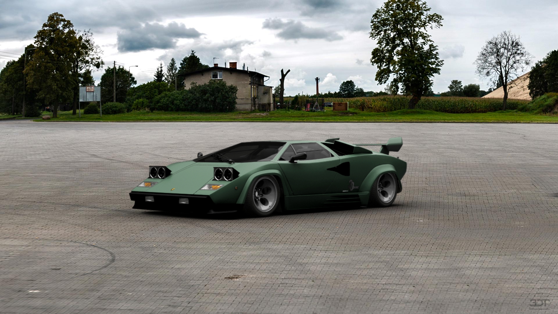 Lamborghini Countach Coupe 1982 tuning