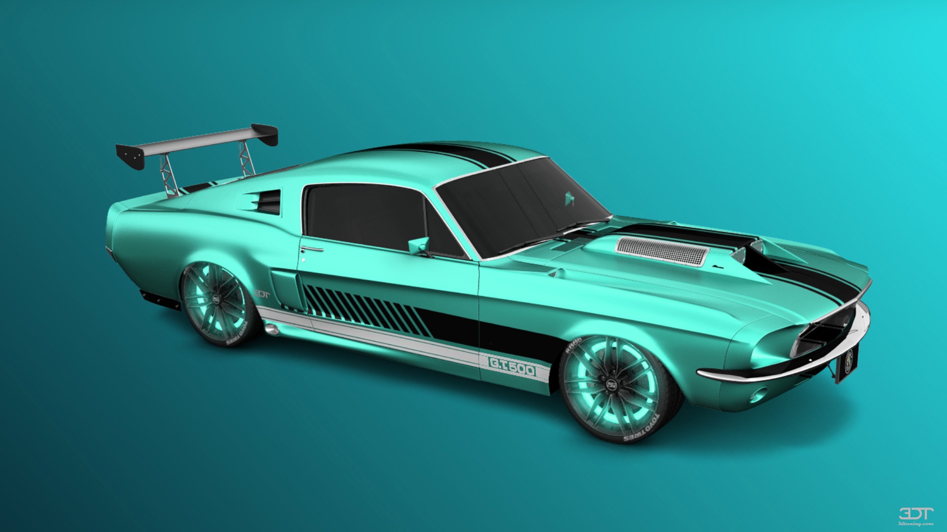 Mustang GT500 2 Door Coupe 1968