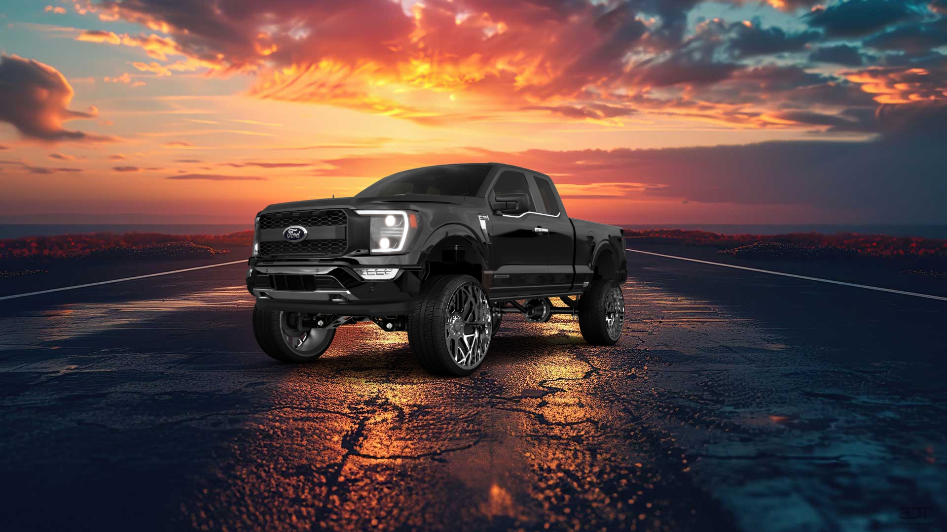 Ford F-150 Double Cab Pickup Truck 2021