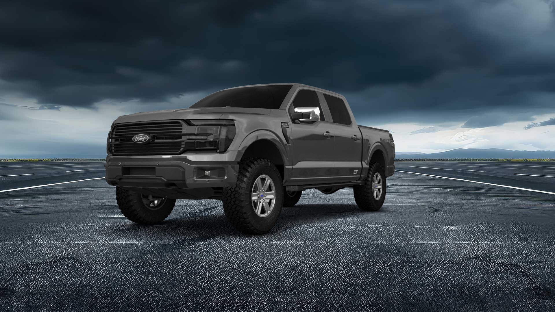 Ford F-150 SuperCrew 4 Door pickup truck 2024 Images