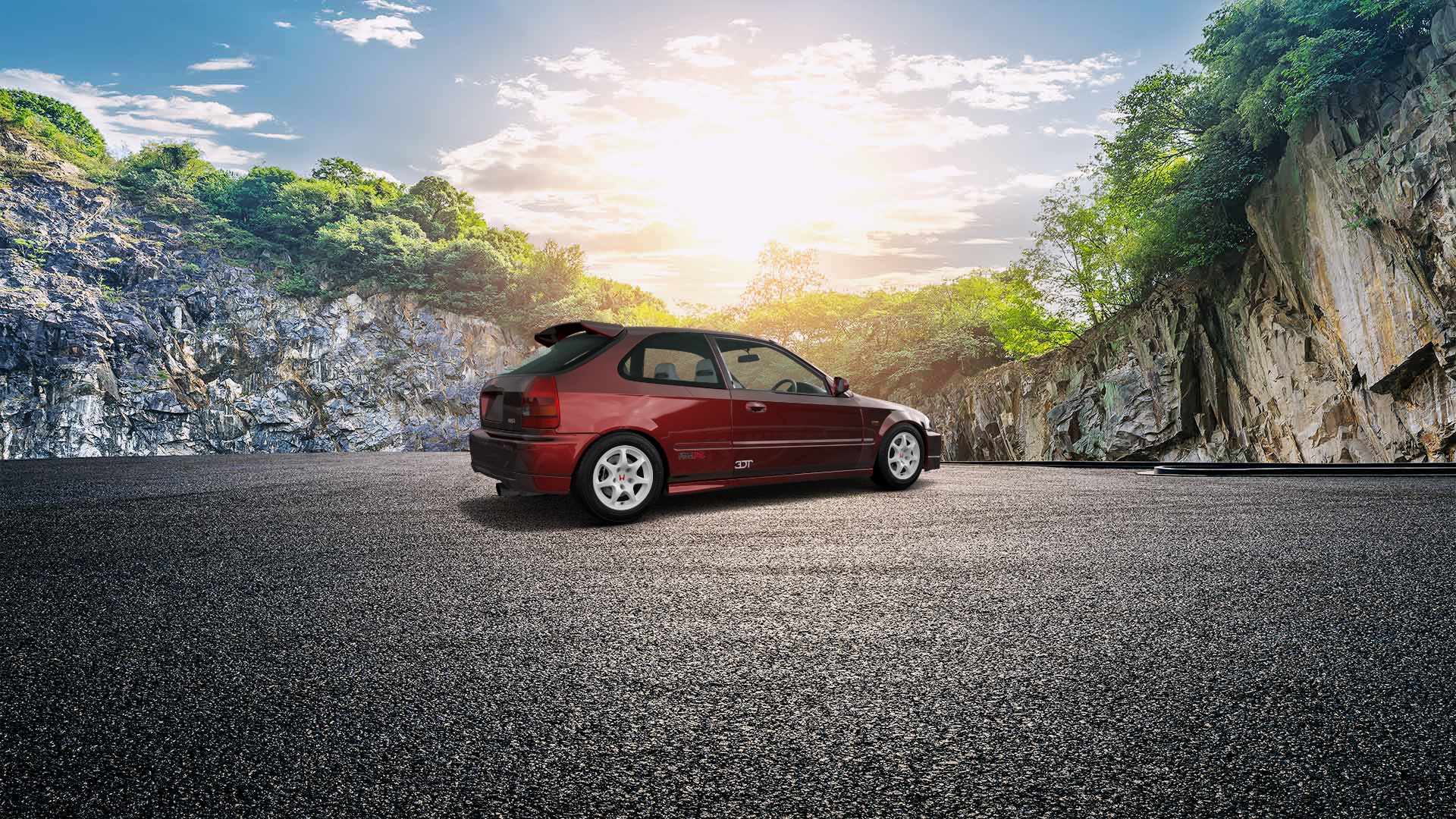 Honda Civic 3 Door Hatchback 1997 tuning