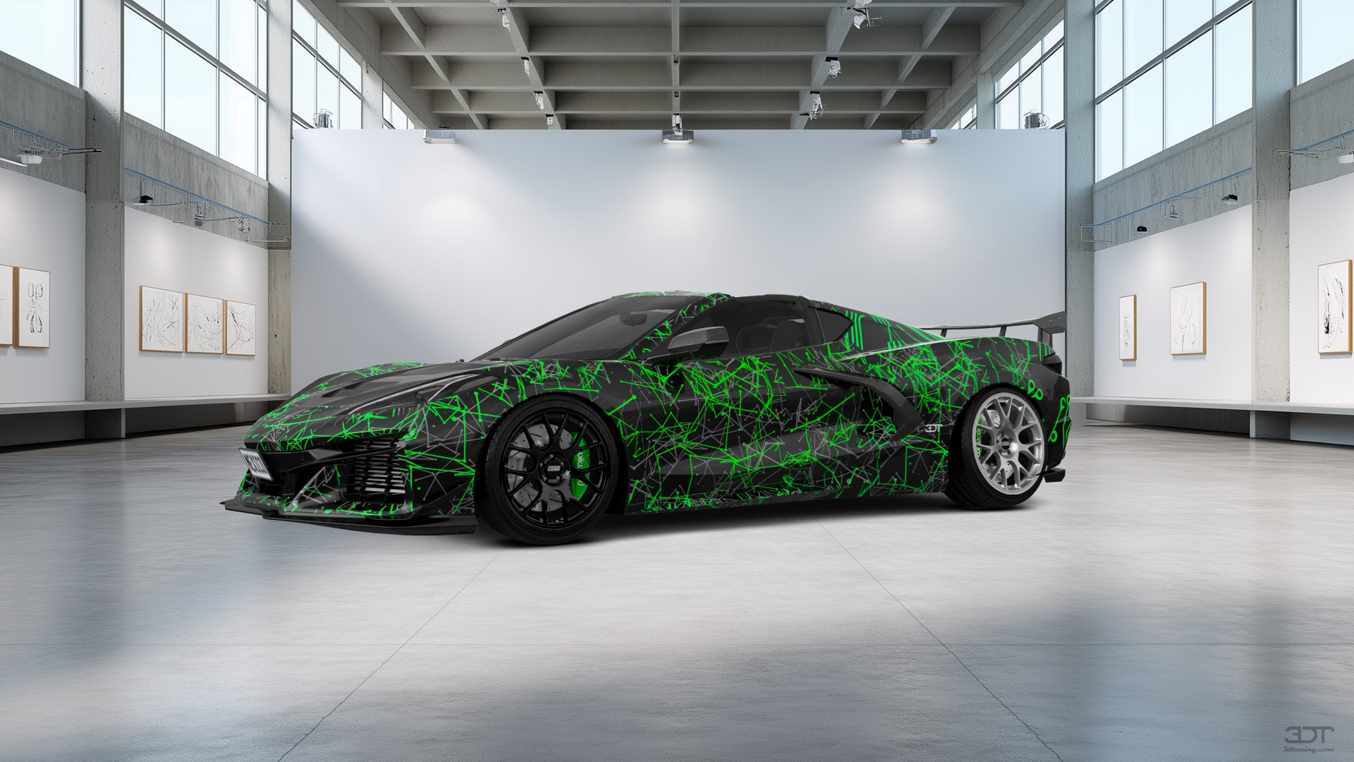 Chevrolet Corvette 2 door targa top 2020 tuning