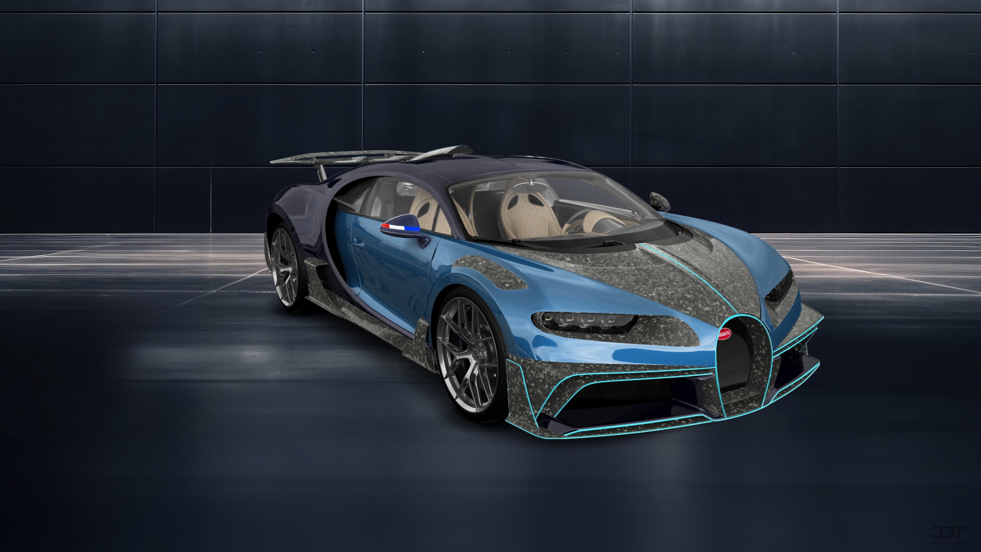 Bugatti Chiron 2 Door Coupe 2016