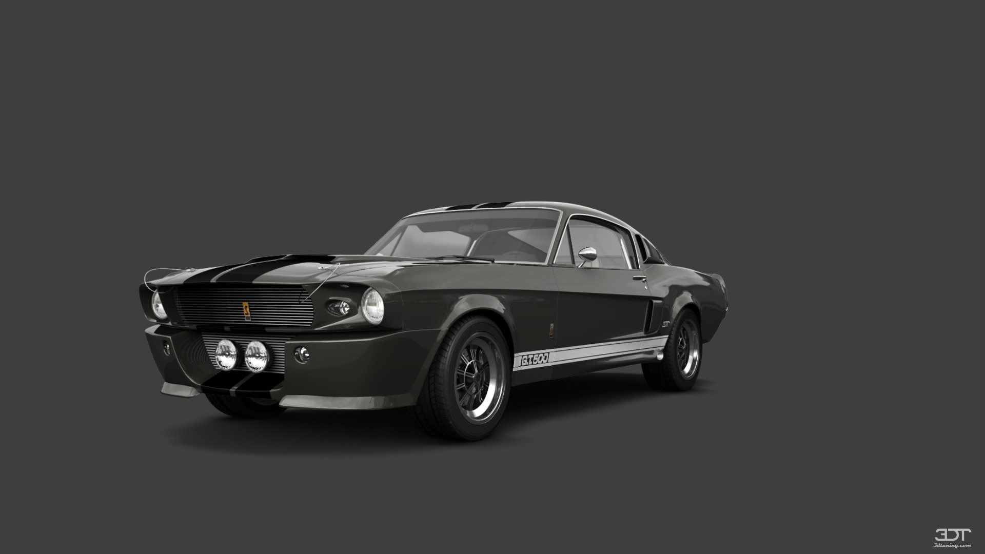 Mustang GT500 2 Door Coupe 1968 tuning