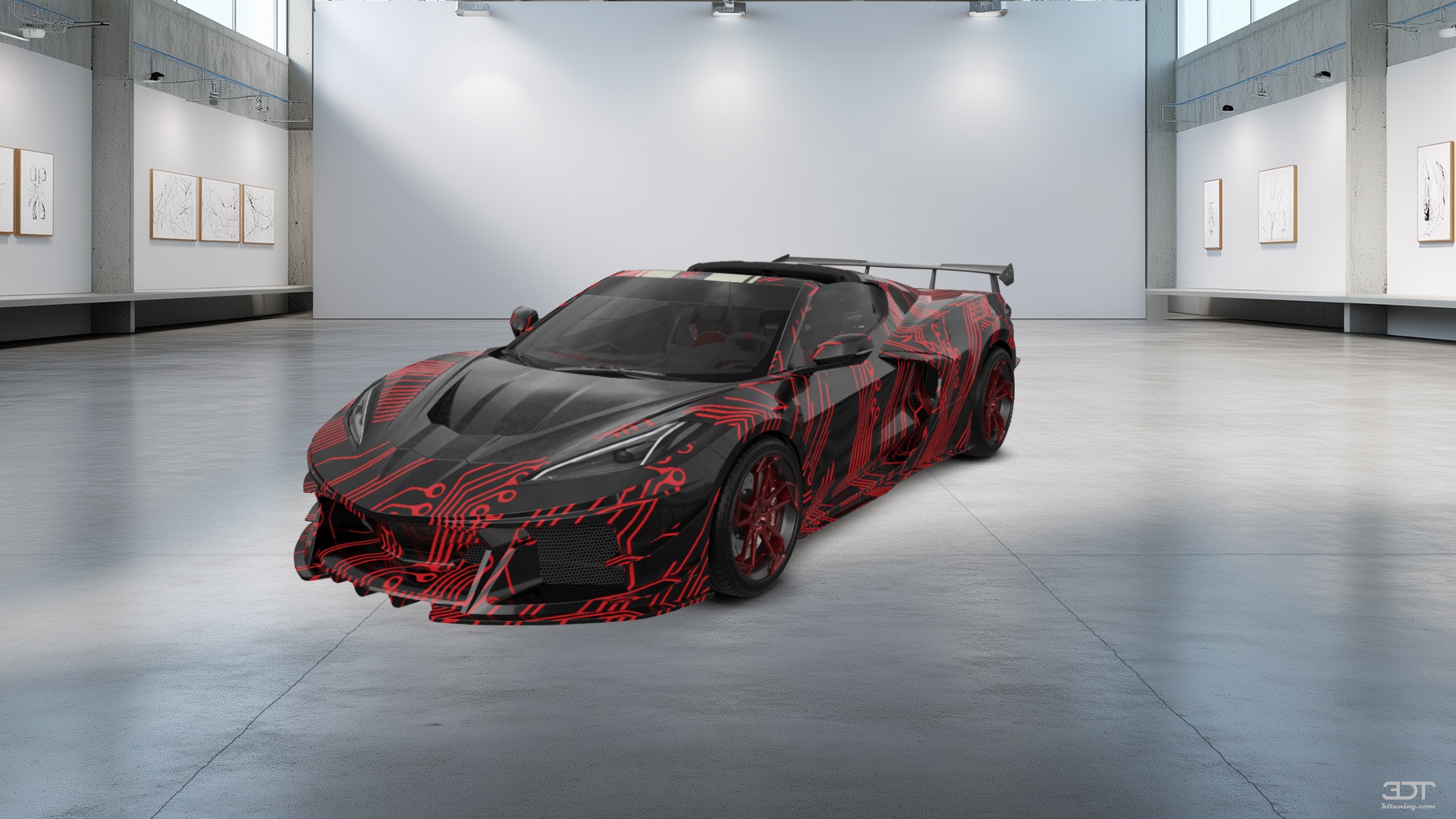 Chevrolet Corvette 2 door targa top 2020 tuning