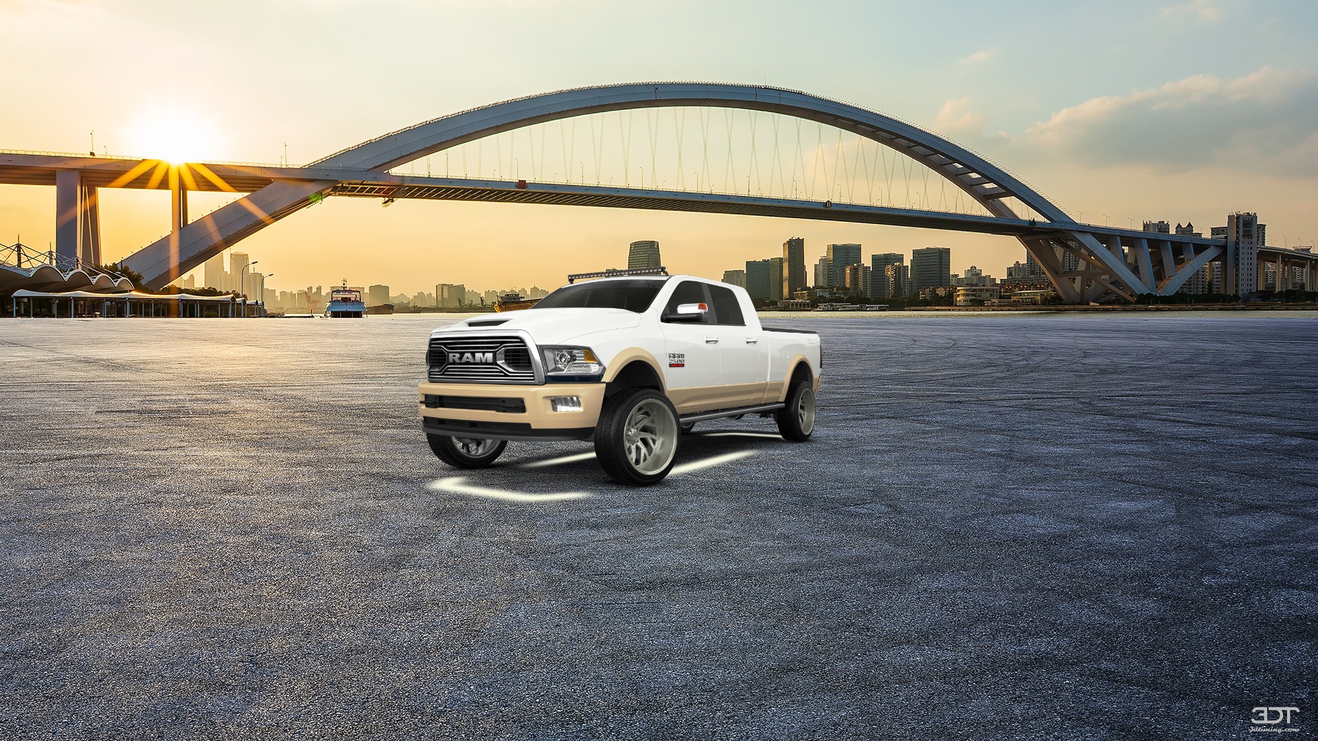 Dodge Ram 2500 Mega Cab 6.4 ft box 4 Door pickup truck 2010