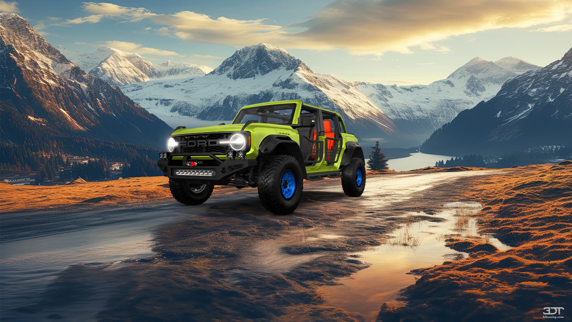 Ford Bronco Raptor 4 Door pickup truck 2022 tuning