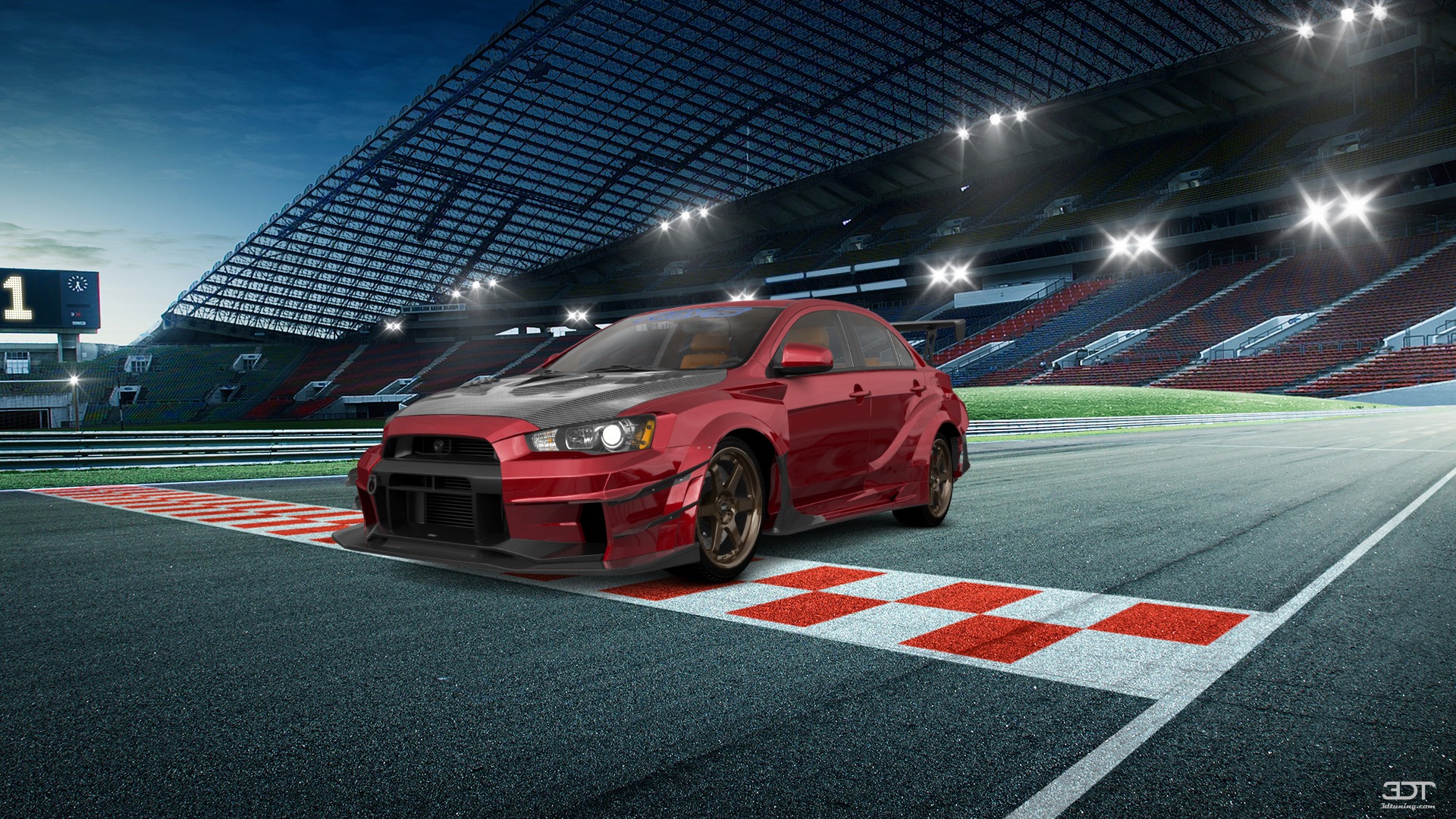 Mitsubishi Lancer Evolution X Sedan 2008