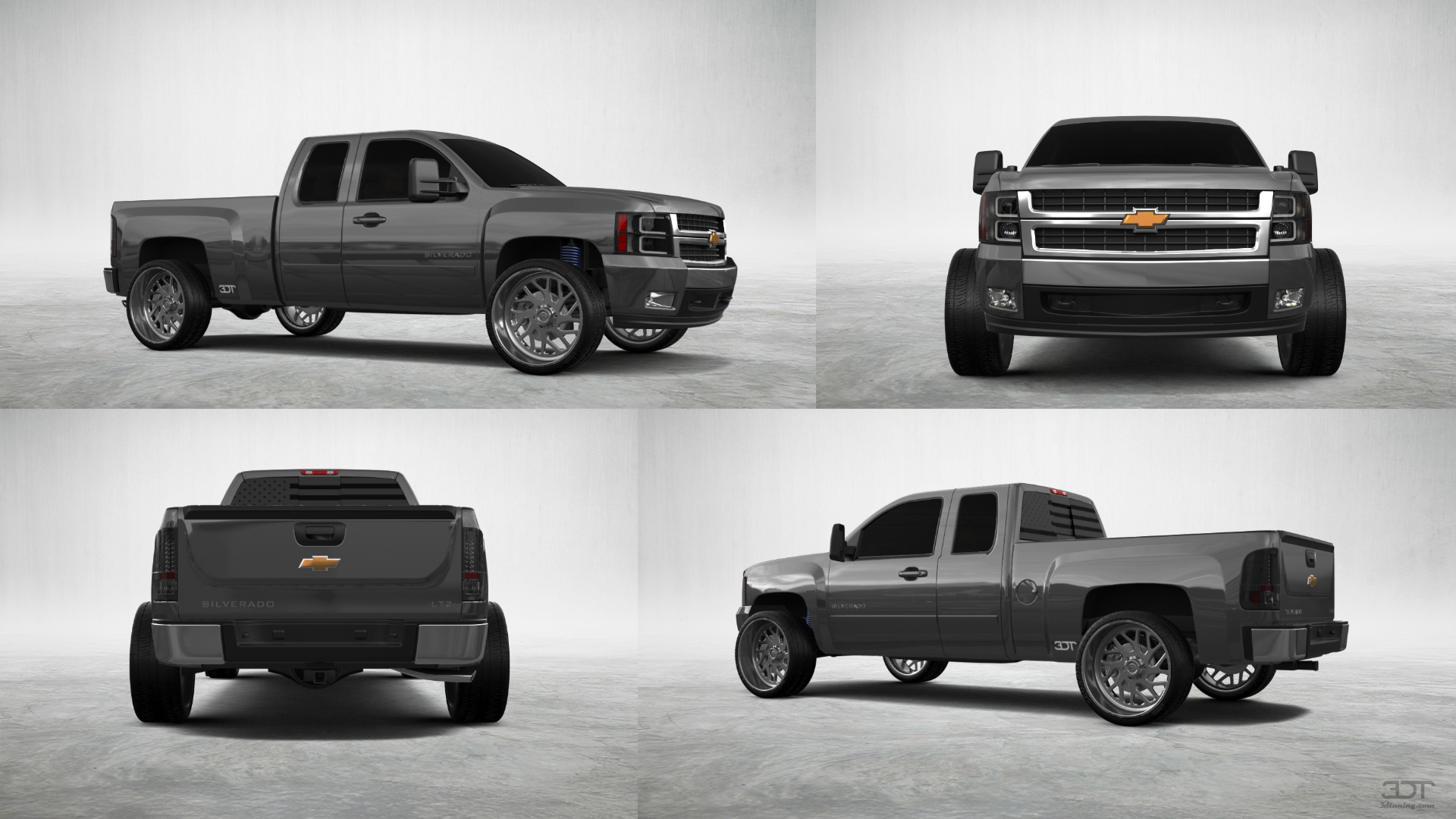 Chevrolet Silverado 1500 6.6 ft box Pickup Truck 2008