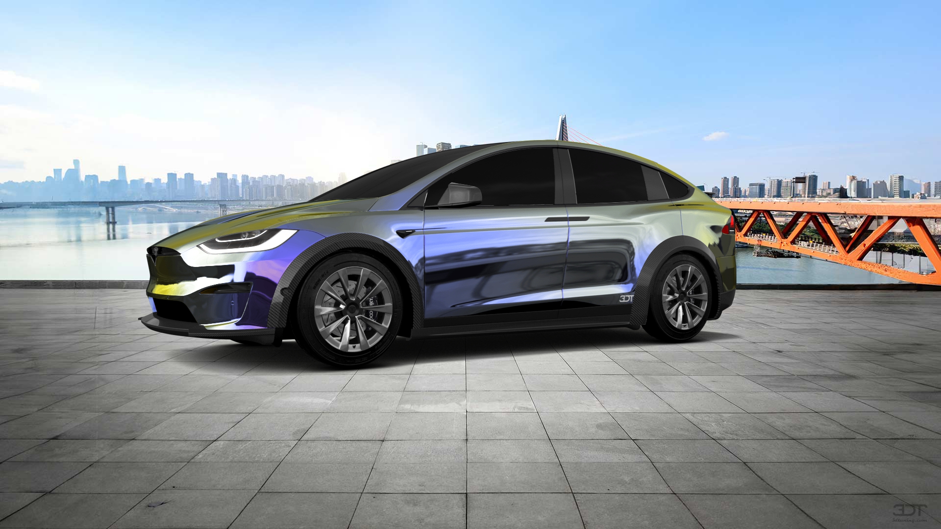 Tesla Model X 5 Door SUV 2024 tuning