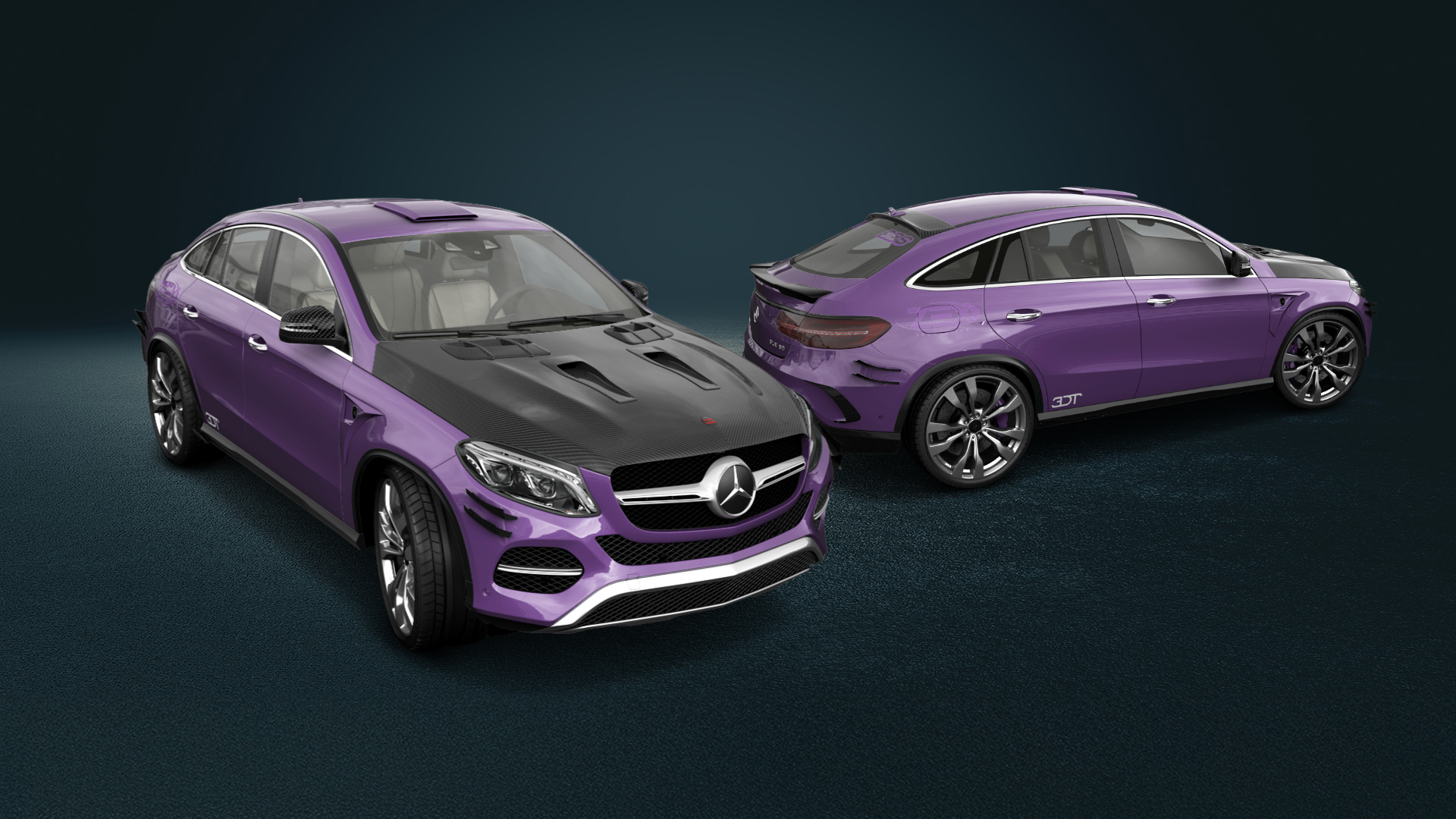 Mercedes GLE Coupe SUV 2016 tuning