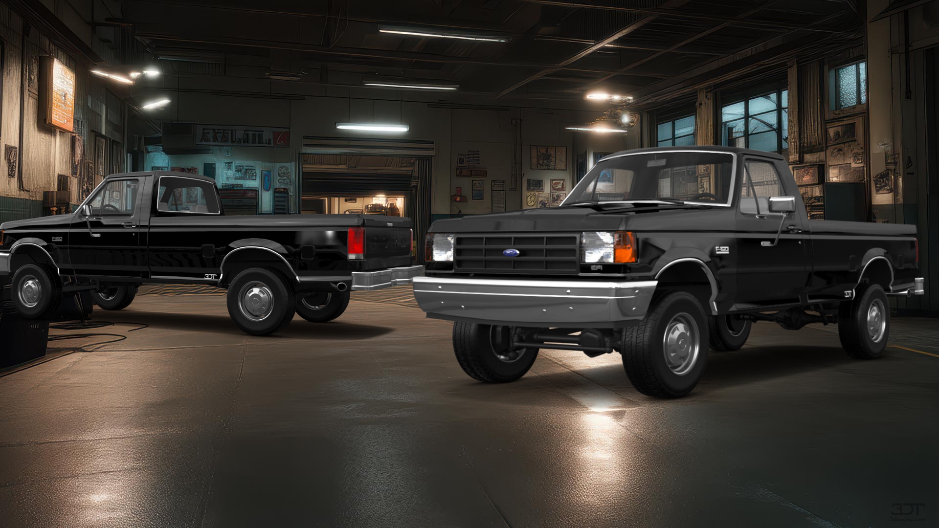 Ford F-150 2 Door pickup truck 1987 tuning