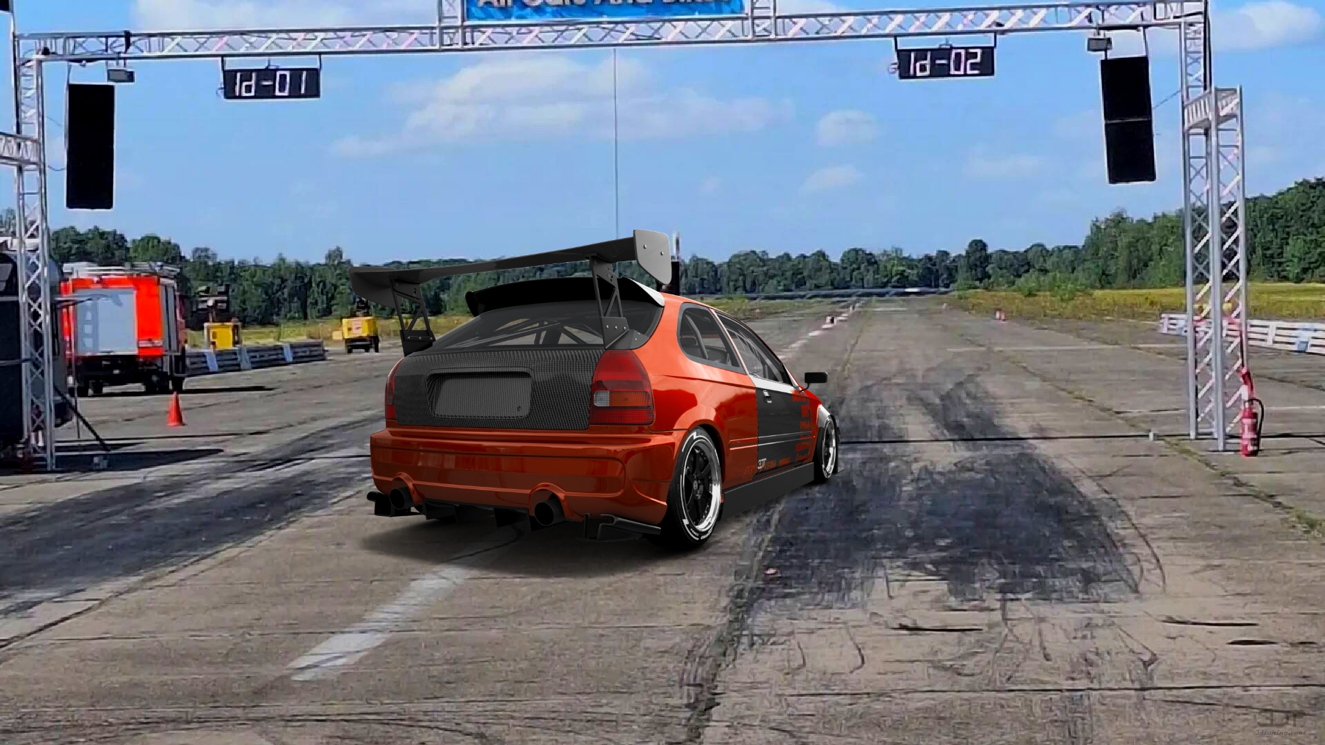 Honda Civic 3 Door Hatchback 1997 Images