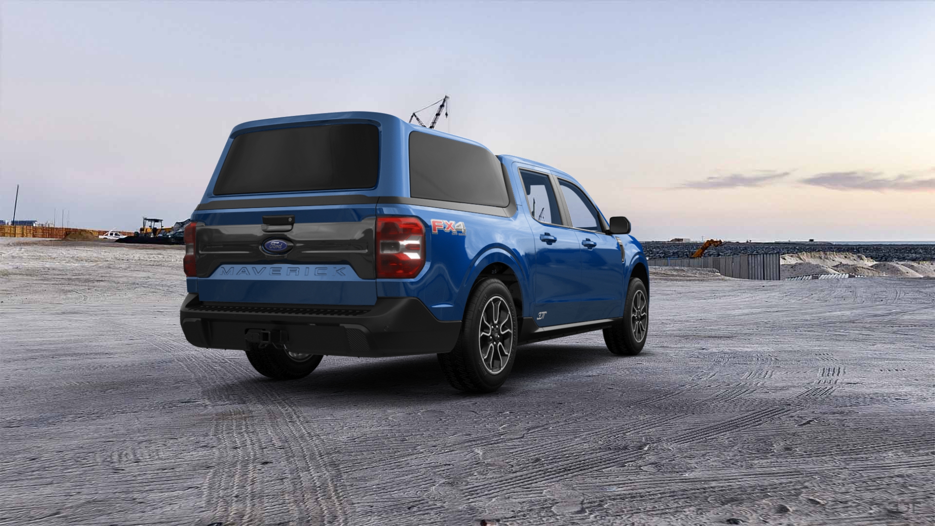 Ford Maverick 4 Door pickup truck 2022 tuning
